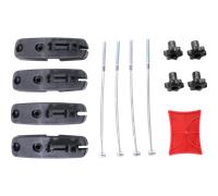 G3 K9.042 - DACHBOX BEFESTIGUNGSKIT FÜR DACHTRÄGER MIT BREITE BIS 90 MM (4 STÜCKE)