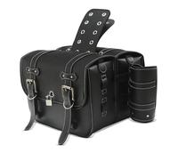 Überwurf Satteltaschen für Chopper Cruiser Retro Craftride VH7 schwarz