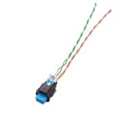 UEGVJIAS Stecker für Sensor Kompatibel Mit Peugeot Rückfahrkamera Einparkkamera Rückfahrkamera Stecker 4P Videostecker Videoübertragung
