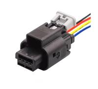 UHNYTRV 1 Stück 4 Pin 1801823-1 Auto Rückfahrkamera Stecker Verkabelung Sensor wasserdicht automatisch Buchse / 2236398-1 13422(1 Stück)