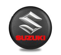 UJEOOWKM Reserveradabdeckung für Suzuki Jimny JB64 JB74,Radschutzhülle Ersatzrad Schutzhülle Reifenabdeckung Fahrzeug Zubehör Ersatzrad Tasche Auto,14 Inch