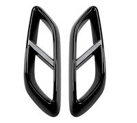 Uklal 2 Stück Auto ABS Auspuffblenden Rahmenabdeckung, Für Mercedes-Benz CLE Coupe C236 2024 Auspuff-Endrohr-Dekoration Autozubehör Außenzubehör,A