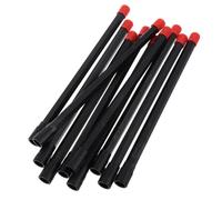 ULTECHNOVO 10 Stück Kunststoff Ventilschaftverlängerungsstangen 180mm - Reifenventilverlängerung für Auto Motorrad Fahrrad und Roller mit Sicherem Sitz und Präzisem Reifendruckanschluss