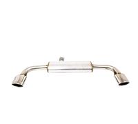 Ulter Sport Duplex-Endschalldämpfer 1x 120x80mm oval 120-352/27 P