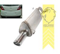 Ulter Sportauspuff für Opel Corsa D 1.0i 1.2i 1.4i 1x95x65mm