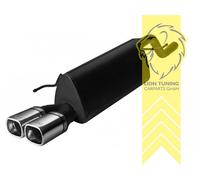 Sportschalldämpfer Auspuff für OPEL Corsa D 2006-2014 Schrägheck