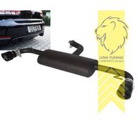 Ulter Sportauspuff für VW Golf 6 1,4i 1,4TSi 2.0TDi GTI Optik 2x90mm