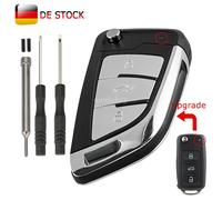 Umbau Auto Schlüssel Gehäuse Für VW Golf T5 EOS Tiguan Passat Seat Skoda Beetle