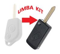 UMBAU KIT auf Klappschlüssel Schlüssel Gehäuse Rohling SX9 für Citroen SX1 A387
