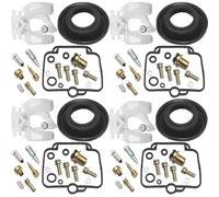 Umbausatz Vergaser-Reparatursatz Für Suzuki GSX-R 750 GR7AB (1990-1991) Und W GR7BB (1992-1995). Kolben, Vakuummembran, Ölfilter, Schwimmer Vergaser Reparatursatz Kit(Satz 1)