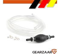 Umfüllpumpe Absaugpumpe für Wasser Benzin Diesel Öl PVC-Schlauch Profi Tragbar