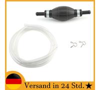 Umfüllpumpe Absaugpumpe Passend für Benzin Gas Öl 1 Satz Profi Tragbar 2m