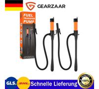 Umfüllpumpe Elektrisch Handpumpe Kraftstoffpumpe Benzin/Diesel/Öl 2x 60cm