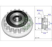 LUK 535011810 Generatorfreilauf