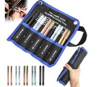 Umllpet 10-TLG Radmontagehilfe Set, Radmontagehilfe Fixierbolzen, M12 x 1.25, M12 x 1.5, M14 x 1.25, M14 x 1.5, M15 x 1.25, Kfz Werkzeug, Edelstahl Radausrichtungsstift für PKW und KFZ