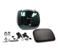 Unbekannt Topcase original Piaggio 36 Liter für Vespa GTS 125, 300 CCM ab Baujahr 2019 (etallized Green 349/A)