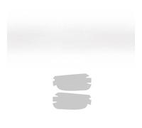 UNCLE LIAO Auto Scheinwerfer Schutzfolie Für Porsche Taycan 2019-2021,Anti-Kratz Schutzfolie Schutzfolie TPU Aufkleber Auto Zubehör.,Gold