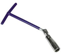 UniTec Zündkerzenschlüssel Doppelgelenk Blau