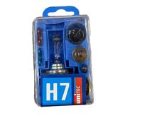 Unitec H7 Lampenset 7-tlg. - Auto Ersatzlampen Koffer Glühlampen Set KFZ NEU