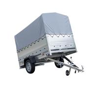 Pkw-Anhänger GARDEN TRAILER 230 KIPP mit Stützrad, zusätzlichen Bordwänden, Hochplane und Hochspriegel H800