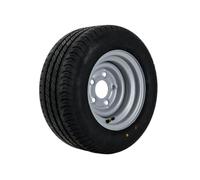 UNITRAILER Komplettrad 195/55 R10C 98/96N LINGLONG R701 für Anhänger 750 kg - Verstärktes Anhängerrad mit Stahlfelge 6Jx10 H2 5x112 ET:-4 - Anhängerreifen 10 Zoll Ganzjahresreifen für PKW Anhänger