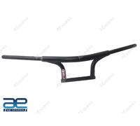 Universal 7/8 " Motorrad Bend Lenker Schwarz Für Harley Bobber Chopper @ US