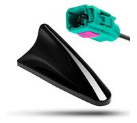 Universal Adapter-Universe Shark Dachantenne & Fakra Anschluss, Antennen-Verstärker, Phantomeinspeisung passend für Auto schwarz