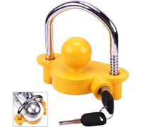 Universal Anhänger Kupplungsschloss Wohnwagen Abschleppkugelkupplung 2 Schlüssel