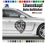 Universal Auto-Aufkleber, Folie, Design-Folierung 59x48cm - Motiv: Löwen-kopf