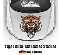 ⭐Universal Auto-Aufkleber, Folie, Design-Folierung 85x78cm - Motiv: Tiger Kopf⭐