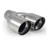 Universal Doppel Auspuffblende Endrohr fur Peugeot 307 308 407 508 306