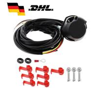 AHK Kabelsatz 7 polig PVC + 1,50M Kabel Anhänger PKW Trailer