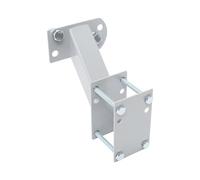 Universal Ersatzradhalter Reserveradhalter für Anhänger für 8-16Zoll Reifen & 4/5-Loch Felgen,Anhänger Ersatzradhalterung Ersatzrad Halter aus Stahl für Wohnwagen Wohnmobil (ohne Schloss,4 Schlüsseln)