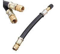 Universal Flexible Tire Valve Extenders, 2025 Neu Flexible Reifenventilverlängerungen für Reifenventil-Adapter mit Ventilkappe,100mm Reifenventilverlängerung Winkelventil für Auto Motorrad Fahrrad