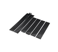 Universal Für Toyota Für Corolla Für Camry Für Scion FR-S Auto-Seitenschwellerverlängerung Rocker Panels Lip Bumper Persönlichkeitsmodifikation Einstiegblech Seitenschweller(2m Carbon Fiber)