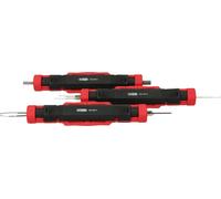 KS Tools Universal Kabel-Entriegelungswerkzeug-Satz, 3-tlg.