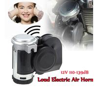 Universal Klang Hupe Horn 110-139dB für AUTO KFZ 12V Hupe mit Kompressor Ersatz