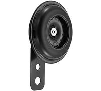 Universal Laut Horn Hupe 12V Signalhorn für Motorrad Fahrzeug Auto LKW Moped Roller Scooter ATV Schwarz beschichtetes Metall 105db Wasserdicht