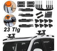Universal Montagesatz Dachbox U-Bügel Dachkoffer Befestigung Montage Box 23 Stk.