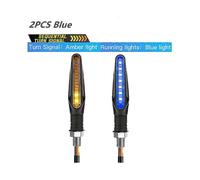 Universal Motorrad Blinker Lichter Eingebautes Relais 12v Flasher 15 Led Fließende Wasser Blinker Moto
