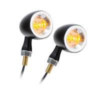 Universal Motorrad LED Blinker- Positionsleuchte Bullet 1000 PL weiß E-geprüft Paar (2Stück)