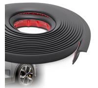 Universal Mudguards, Radlauf Schutzleisten Radlaufabdeckung Radlaufverbreiterung Universal Radkastenverkleidung für Auto-Protektor und Dekoration, 18 * 30mm, Schwarz (1, 6m)