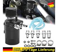 Universal Öl Catch 2-Port Oil Catch Can Tank Reservoir Baffled Air-Oil Separator