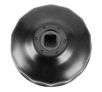 Universal-Ölfilterschlüssel-Kappen-Steckschlüssel-Entfernungswerkzeug, 76 mm, 14 Nuten, robuste Aluminiumlegierung für die Wartung von Mercedes-Motorrädern und Autos