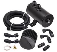 Universal Ölsammler Ölauffangbehälter oil catch can mit Luftfilter 750ml 10AN