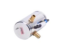 Universal Oil Catch Can Kit Reservoir Tank Motor Baffled 20mm