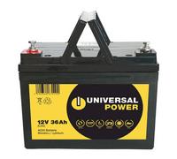 Universal Power AGM UPC12-36 12V 36Ah (C20) AGM Batterie zyklenfest wartungsfrei