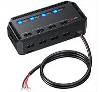 Universal-Sicherungskasten 12V 20A für Autos und Motorräder, LED-Kontrollleuchte, hitzebeständig, für Fahrzeuge und Motorräder