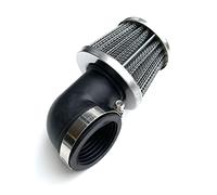 Universal Sportluftfilter 35mm mit 90 Grad Anschluss - Tuning Luftfilter passend für Aerox, MBK Nitro, Gilera Runner, Peugeot Speedfight 1 & 2, Mofa, Moped, Roller