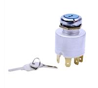 Universal Zündschloss 2 Schlüssel 4 Kontakte Auto Bus LKW Boot Traktor Quad/ATV.